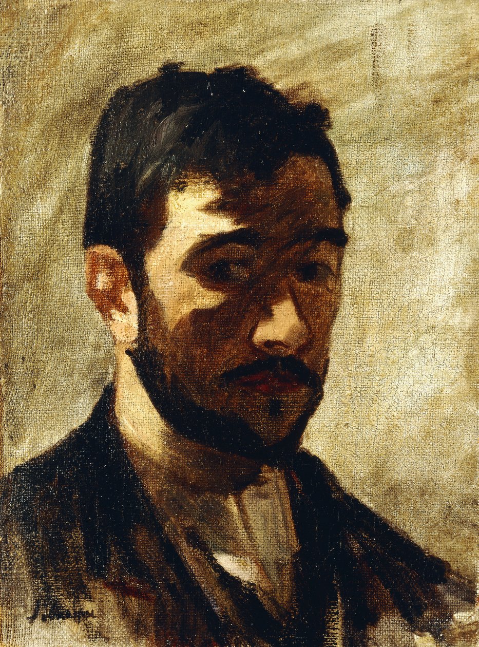 Porträtt av konstnären, 1888 av Henri Lebasque