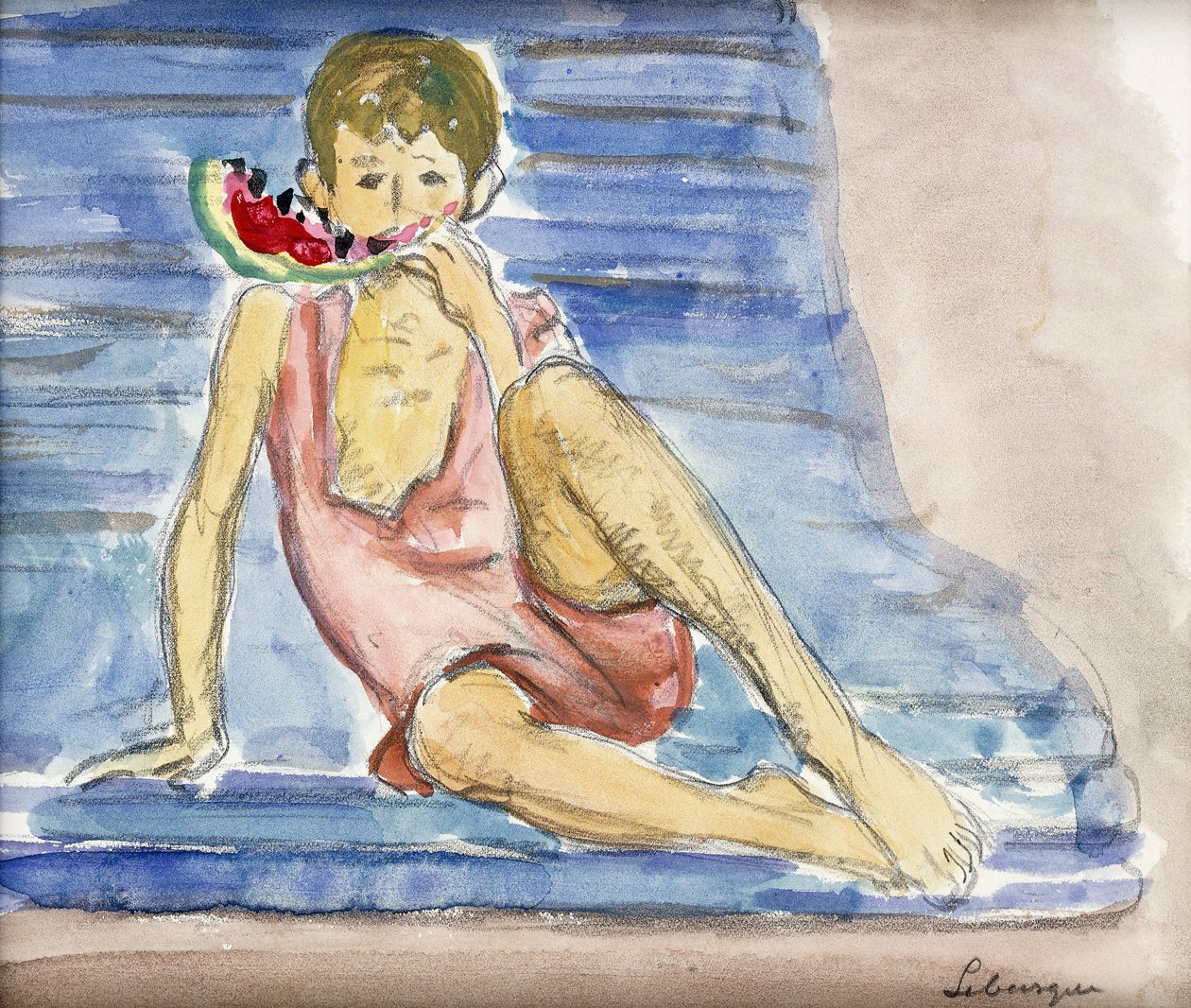 Konstnärens son; Konstnärens son, av Henri Lebasque