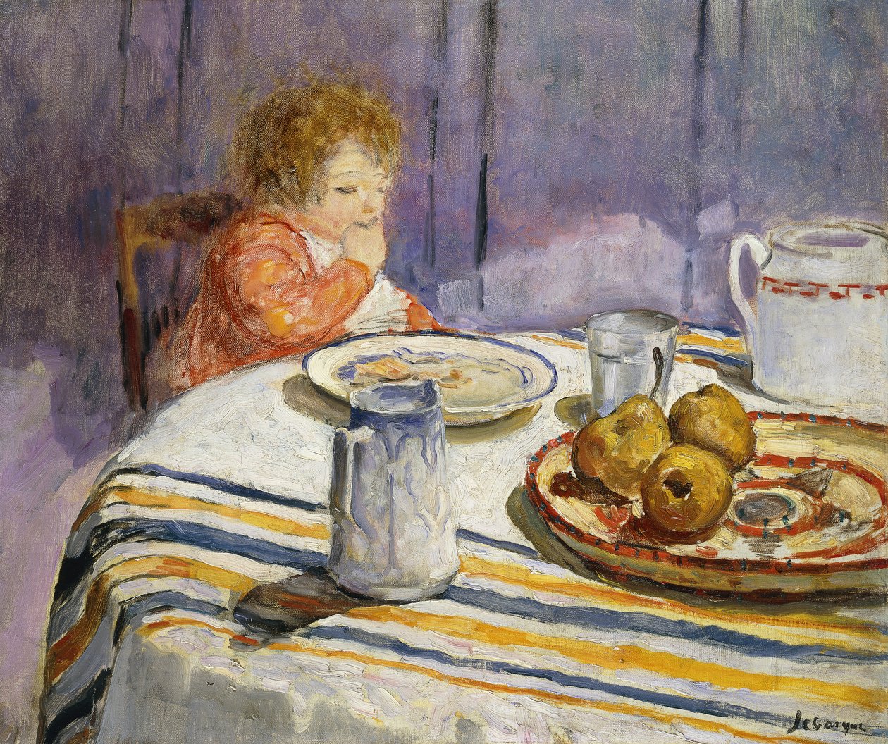 Frukosten; Frukost, av Henri Lebasque
