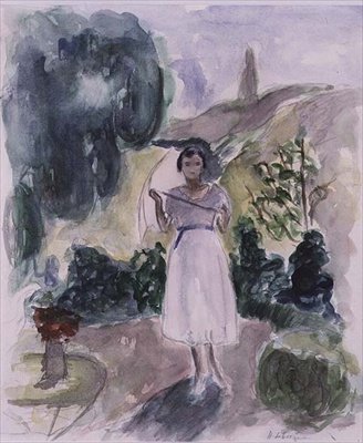 The Walk (akvarell) av Henri Lebasque