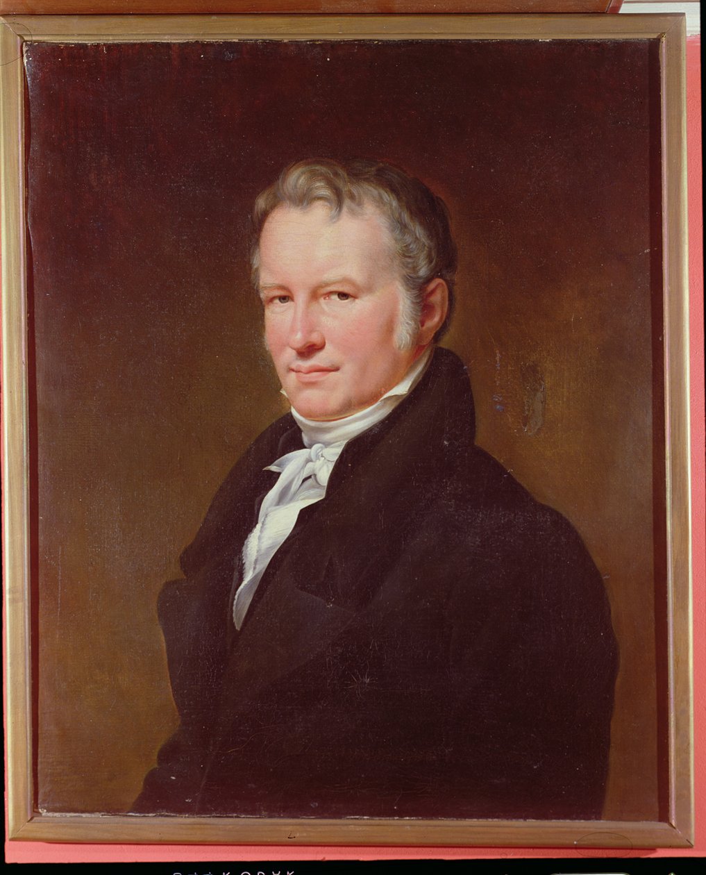 Baron Alexander von Humboldt (1769-1859) c.1835 av Henri Lehmann