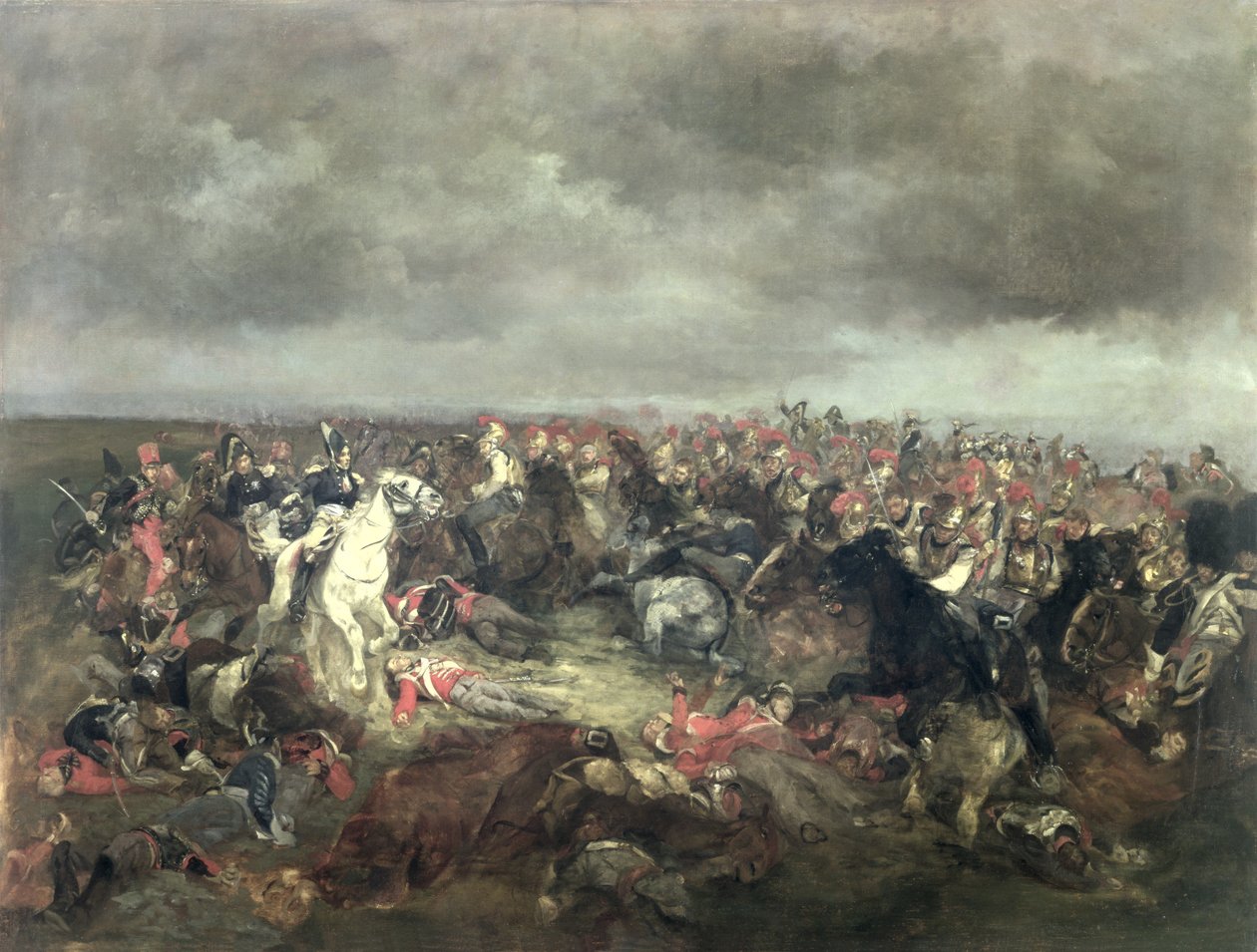 Marskalk Ney (1769-1815) och Waterloo, 1869 av Henri Louis Dupray