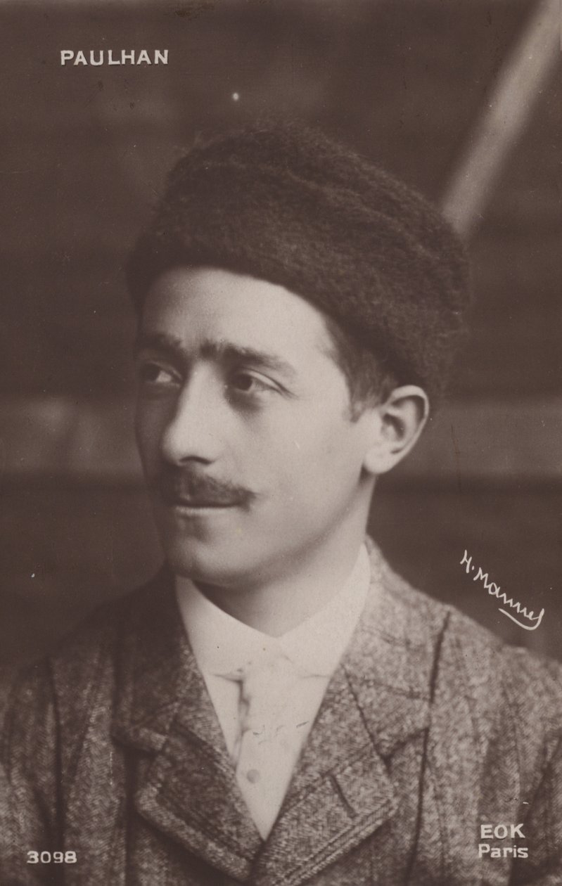 Louis Paulhan (svartvitt foto) av Henri Manuel