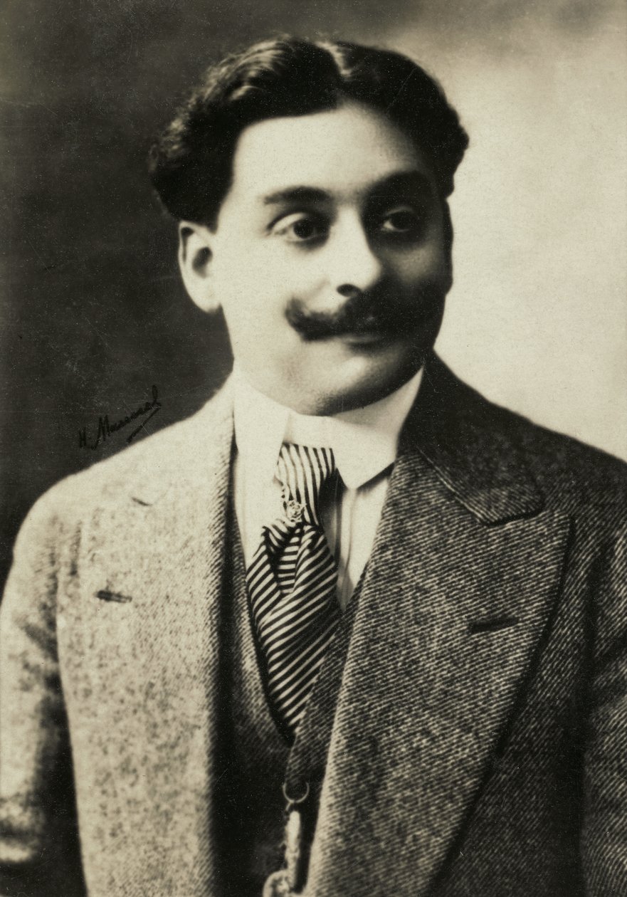 Porträtt av Andre Mouezy - Eon (foto) av Henri Manuel