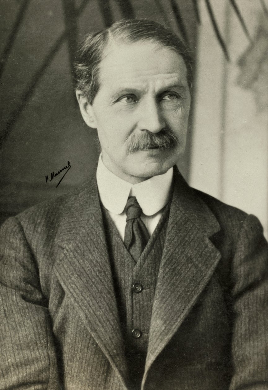 Porträtt av Andrew Bonar Law (foto) av Henri Manuel