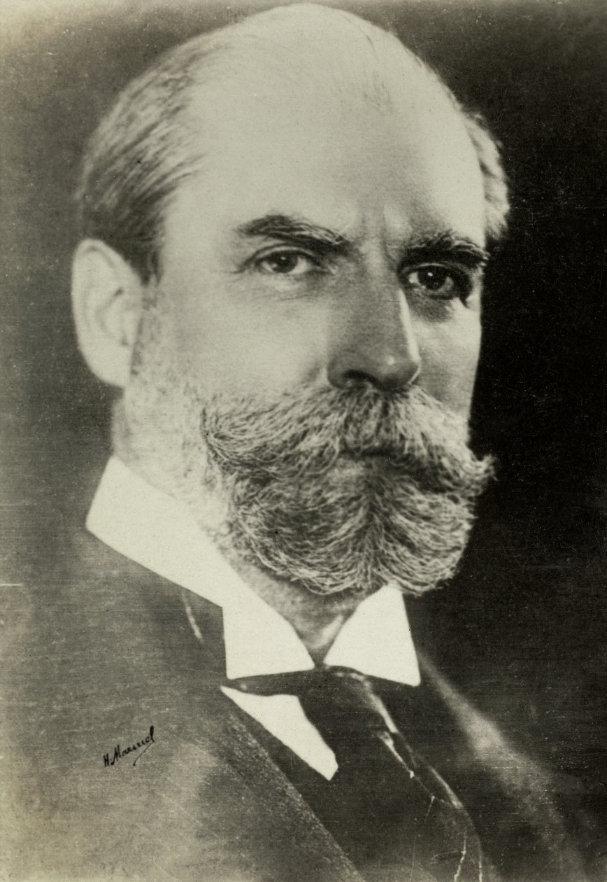 Porträtt av Charles Hughes (foto) av Henri Manuel
