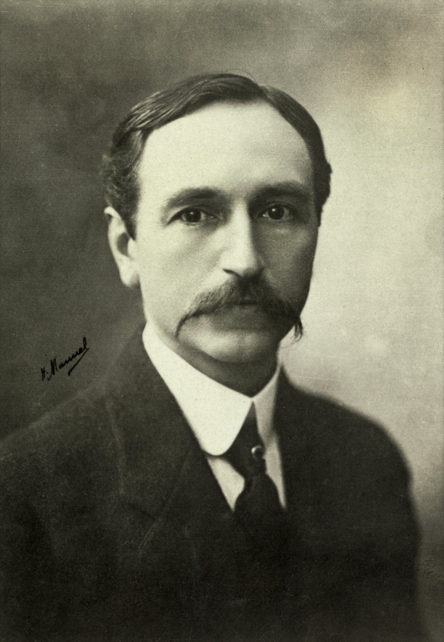 Porträtt av Ernest Marcel Labbe (fotografi) av Henri Manuel