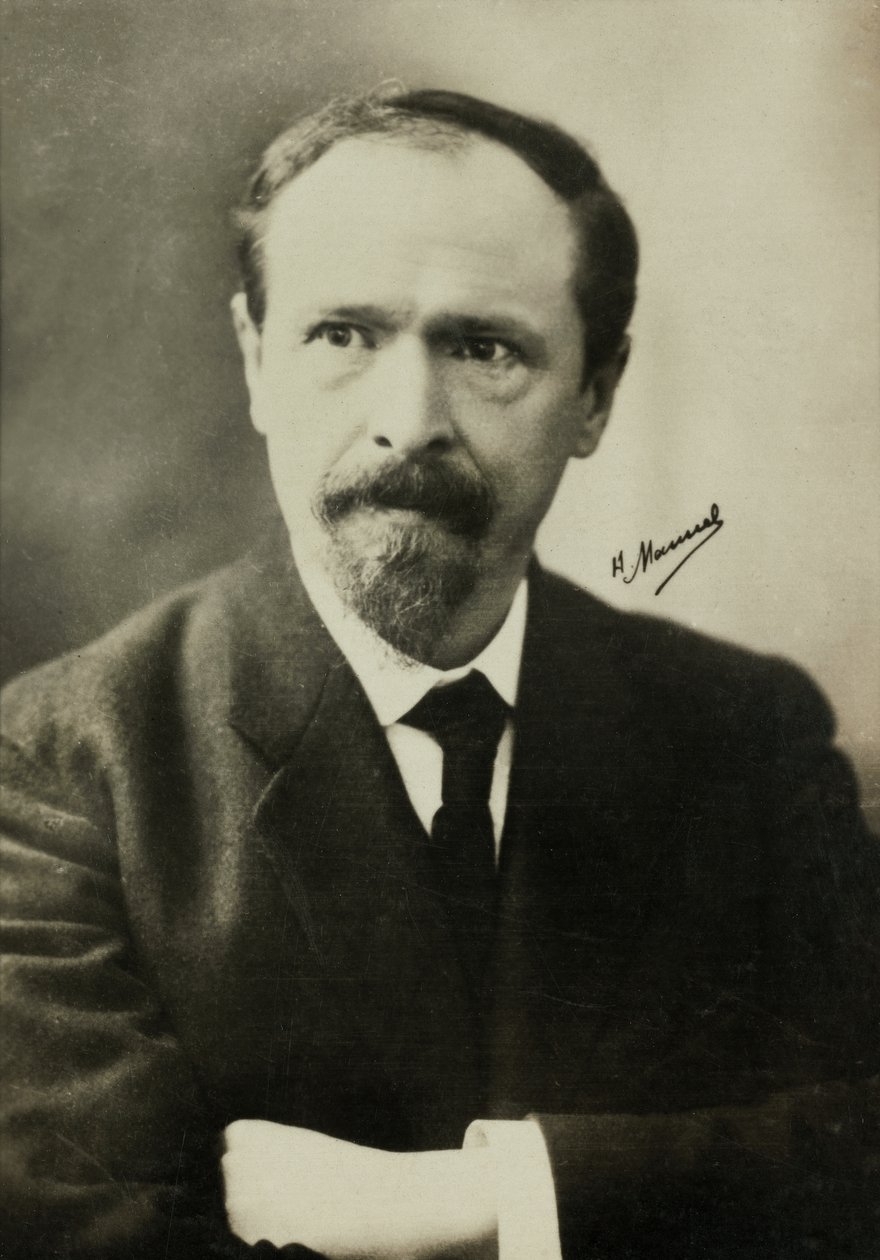 Porträtt av Eugene Emile Letailleur dit Lysis (fotografi) av Henri Manuel