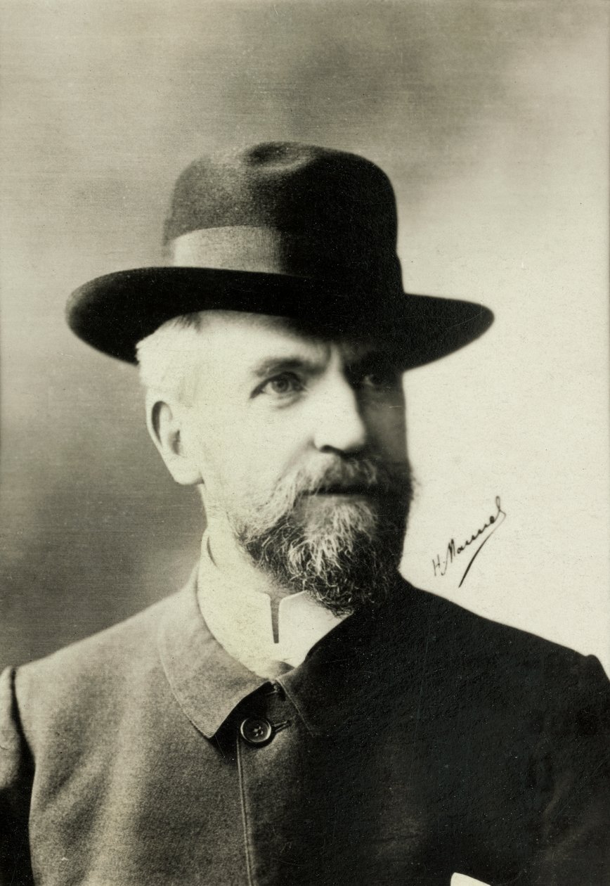 Porträtt av Georges Alexandre (foto) av Henri Manuel