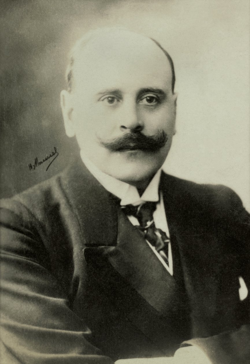 Porträtt av Henry Carton de Wiart (fotografi) av Henri Manuel
