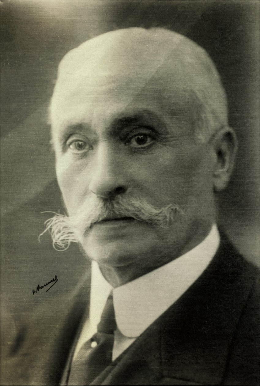 Porträtt av Jules Pams (foto) av Henri Manuel