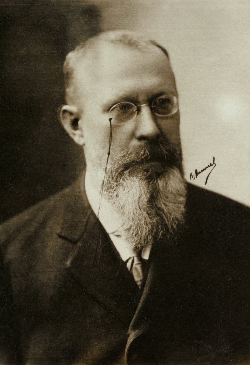 Porträtt av Paul Emile Appell (foto) av Henri Manuel