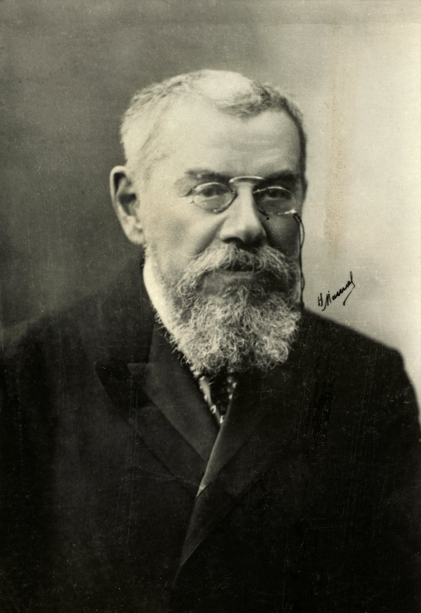 Porträtt av Pierre De La Gorce (fotografi) av Henri Manuel