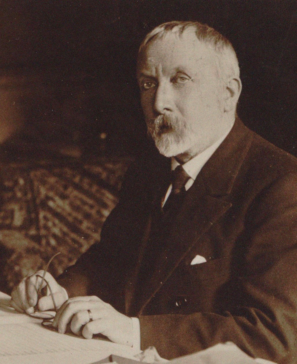 Porträtt av kompositören Gabriel Pierné 1863-1937, 1910. av Henri Manuel