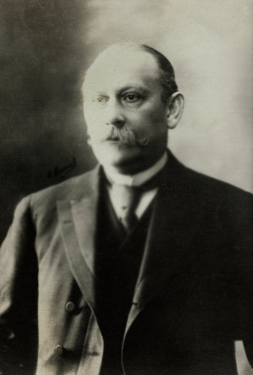 Porträtt av markisen de Segur (foto) av Henri Manuel