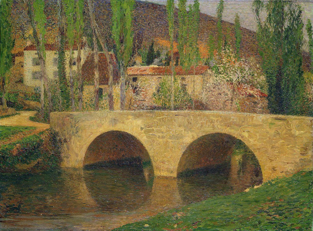 Hamlet vid bron av Henri Martin