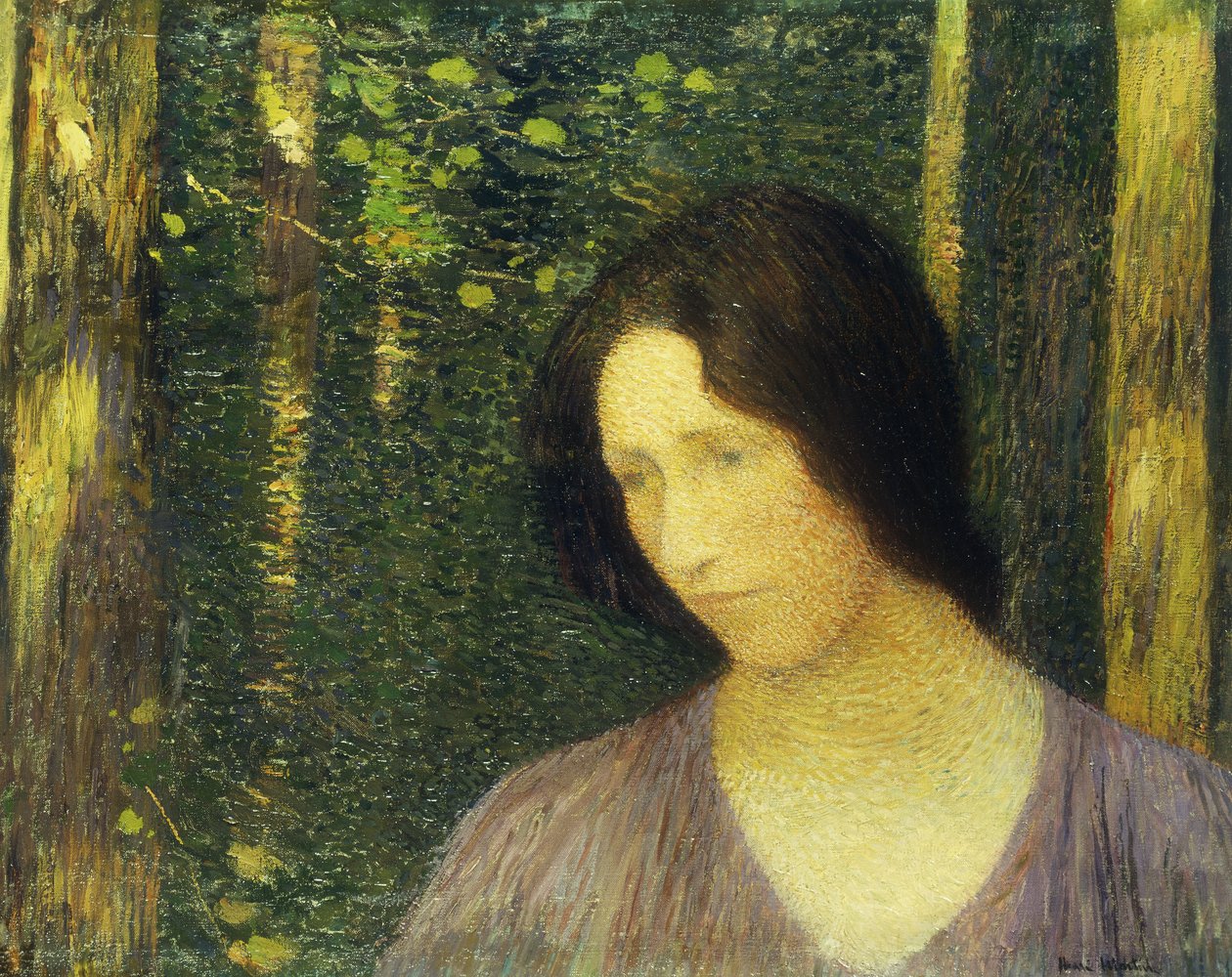 Chef för en kvinna; Tete de Femme, av Henri Martin