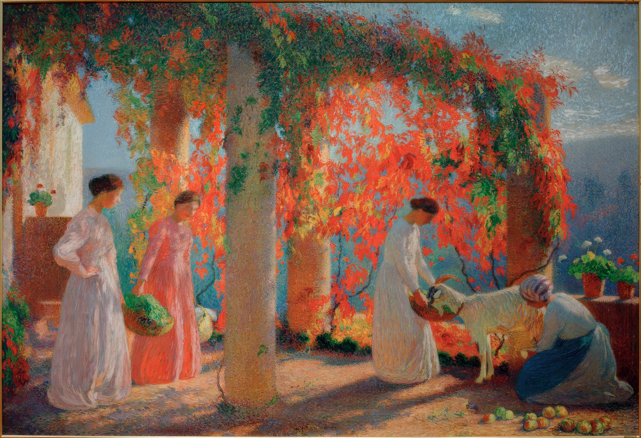 Pergolan vid Marquayrol av Henri Martin