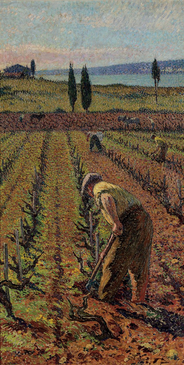 Kultivatorn, ca 1925 av Henri Martin