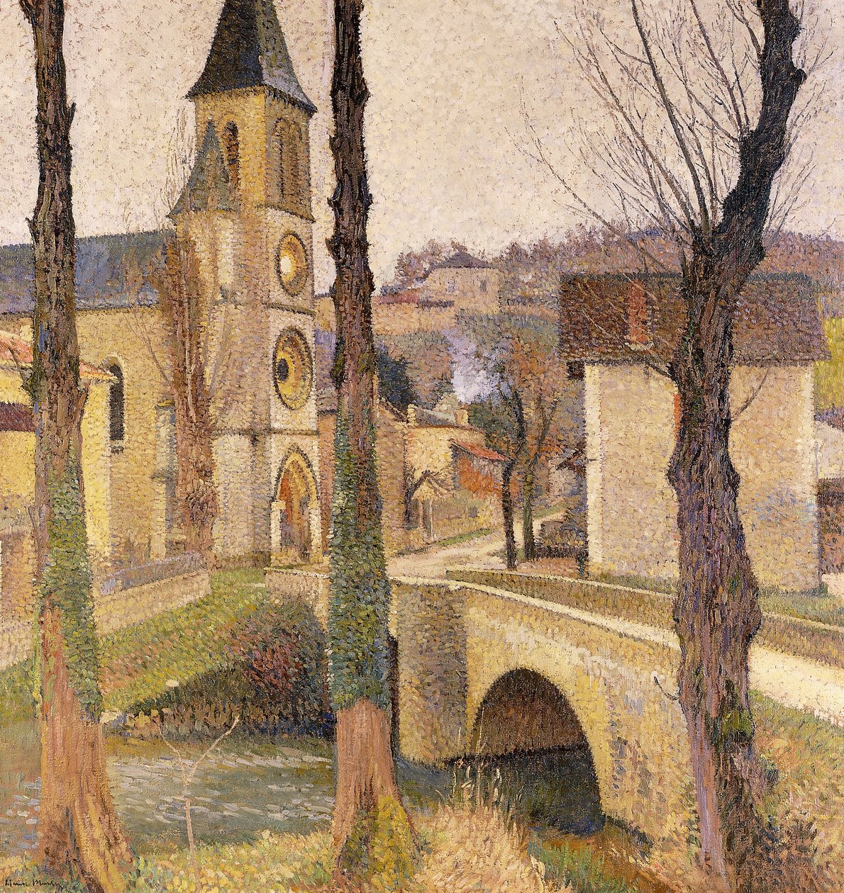 Bron vid Bastide-du-Vert; Bron vid Bastide-du-Vert, c.1920 av Henri Martin