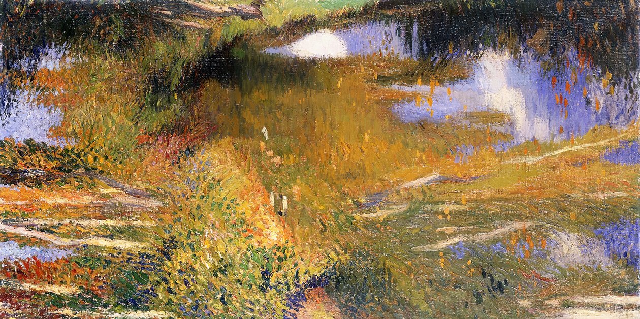 The Green nära Bastide du Vert; Le Vert nära Bastide du Vert, av Henri Martin