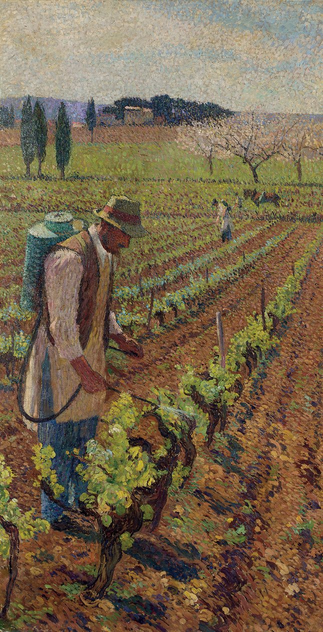 Sulphationen; Le sulfatage, ca 1925 av Henri Martin