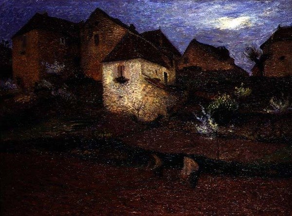 Byn av Henri Martin