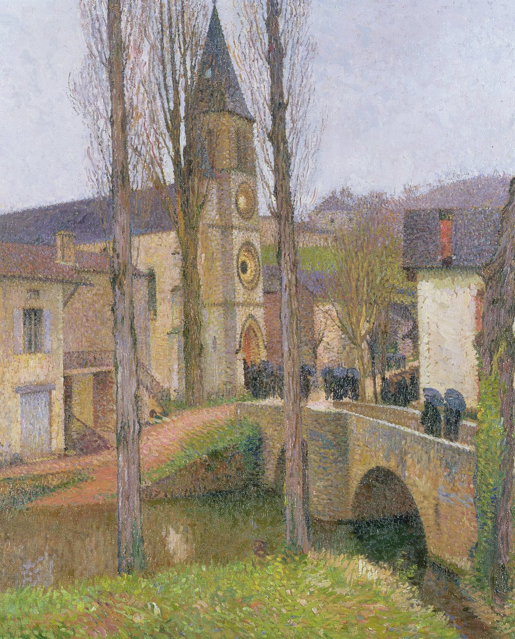 Dags för mässa på Labastide du Vert av Henri Martin