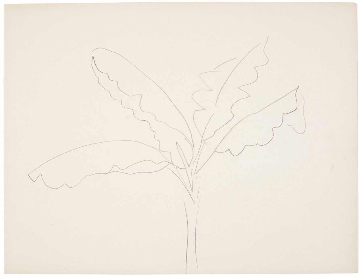 Bananträd (Tahiti) av Henri Matisse