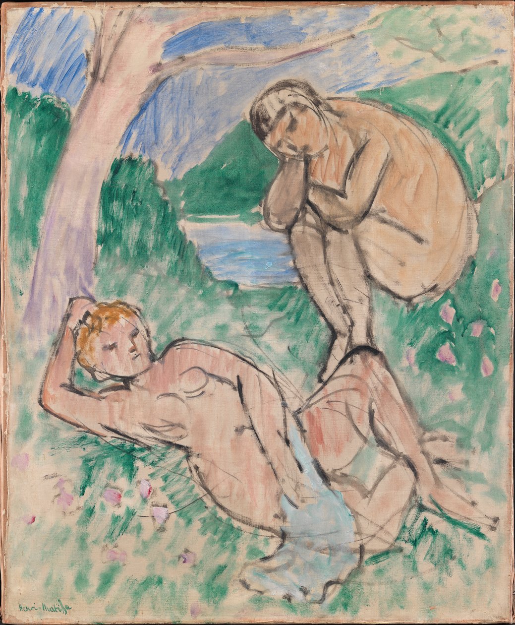 Badande av Henri Matisse