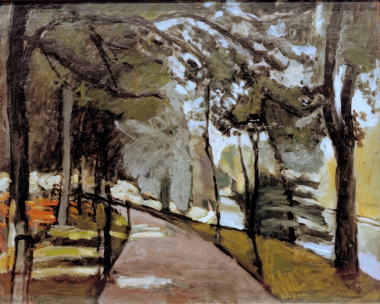 Bois de Boulogne av Henri Matisse