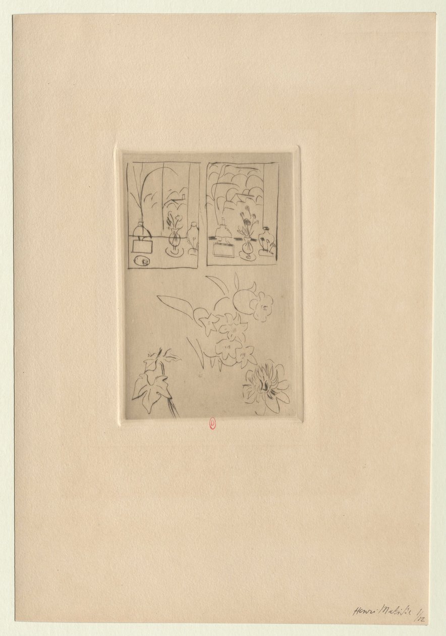 Klockblommor av Henri Matisse