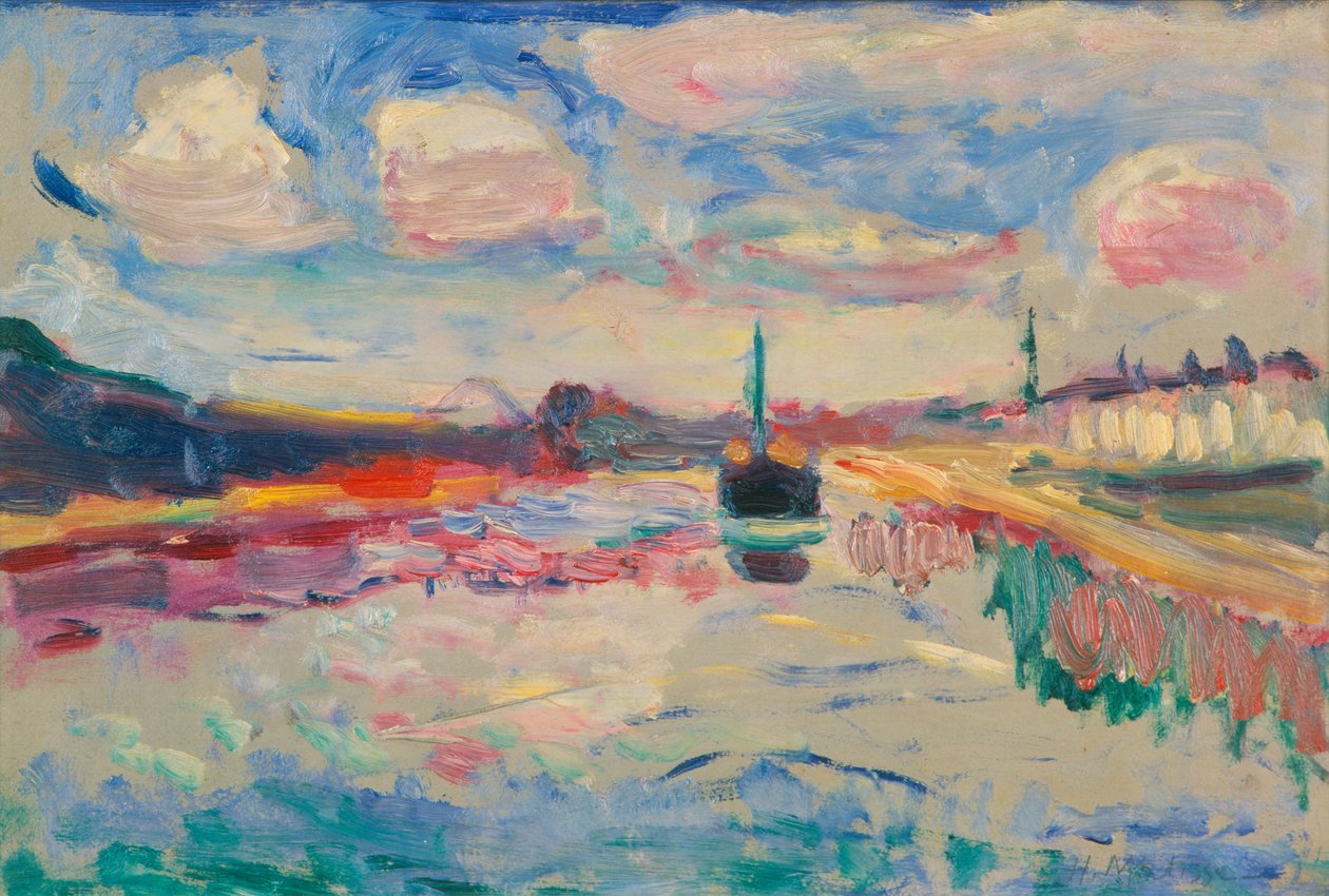 Canal du Midi av Henri Matisse