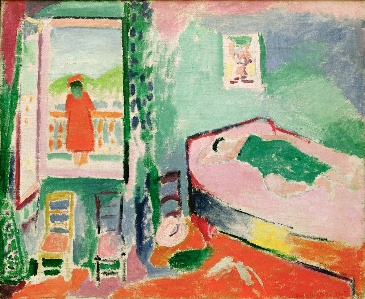 Collioure interiör av Henri Matisse