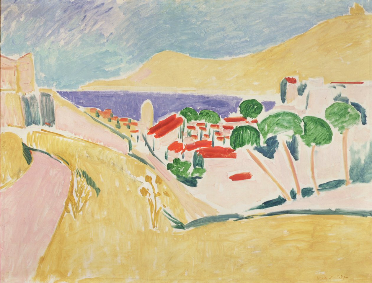Collioure, ca 1906-11 (olja på duk) av Henri Matisse