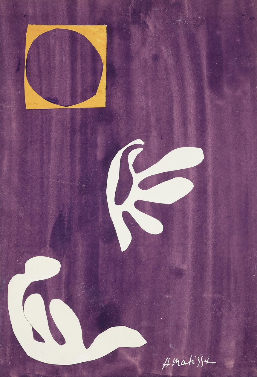 Composition (Tahitian Harmony); Composition (Harmonie Tahitienne) av Henri Matisse