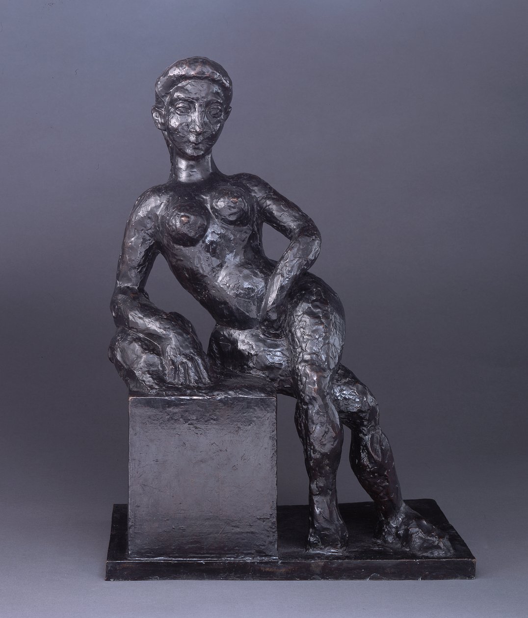 Dekorativ figur, augusti 1908, gjuten 1954 (brons) av Henri Matisse