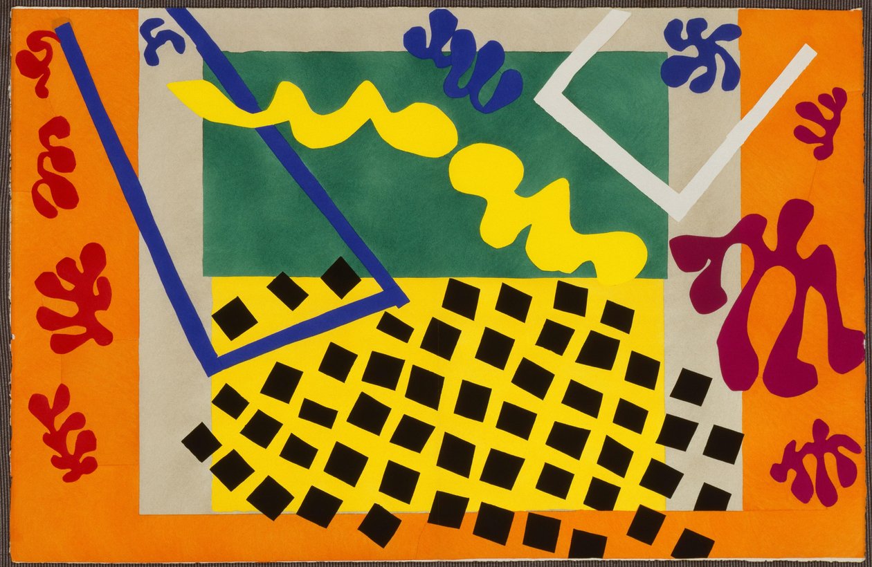 Codomas. Ur "Jazz". Plansch XI. S. 78/79 av Henri Matisse