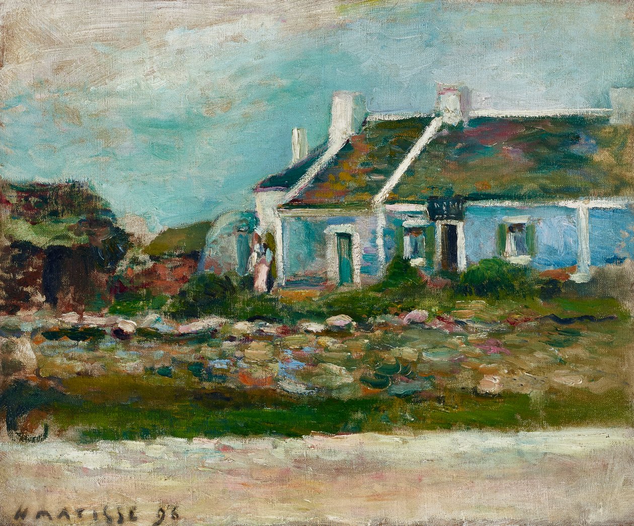 Bretonsk kabaret entré av Henri Matisse