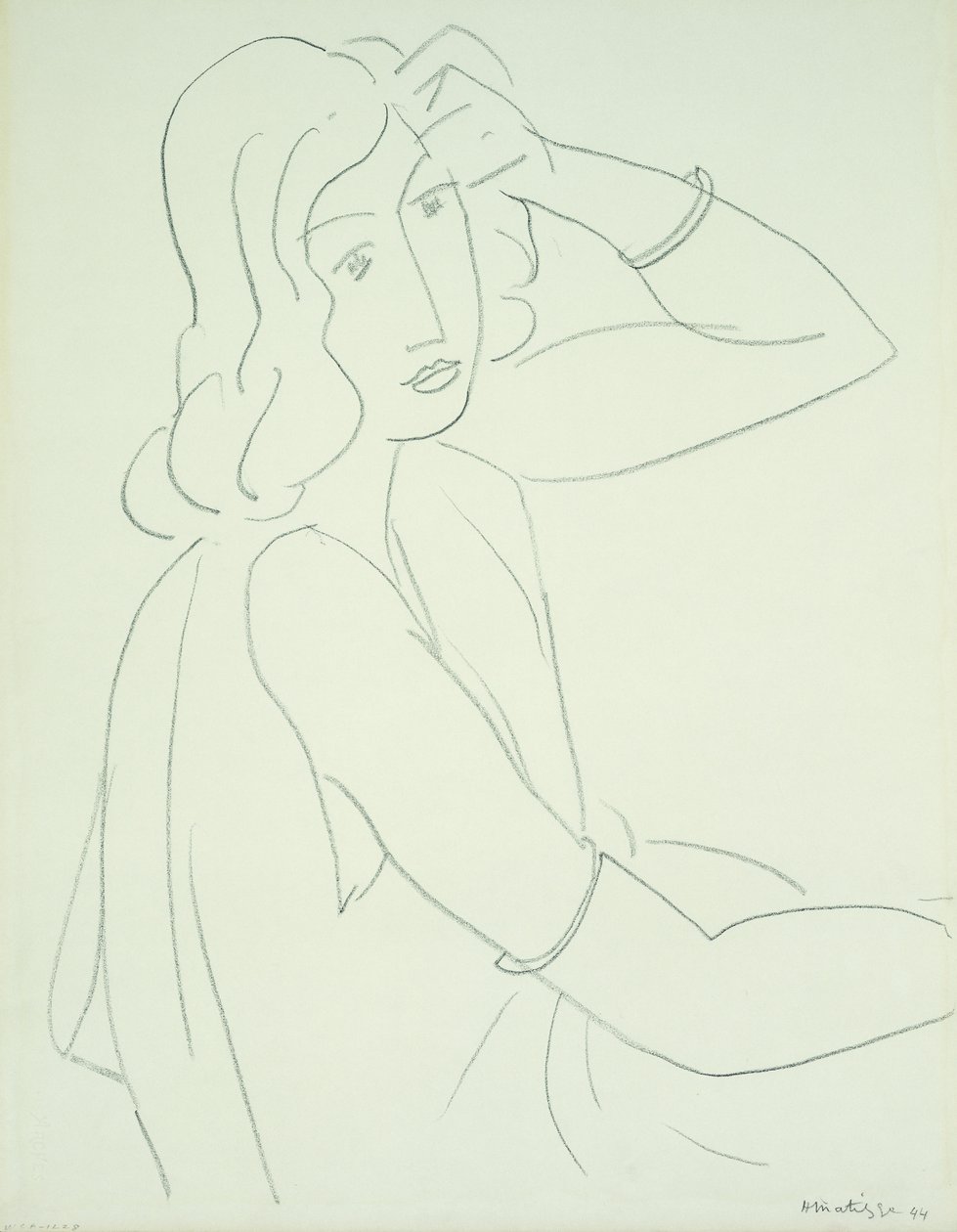Kvinna med armband av Henri Matisse