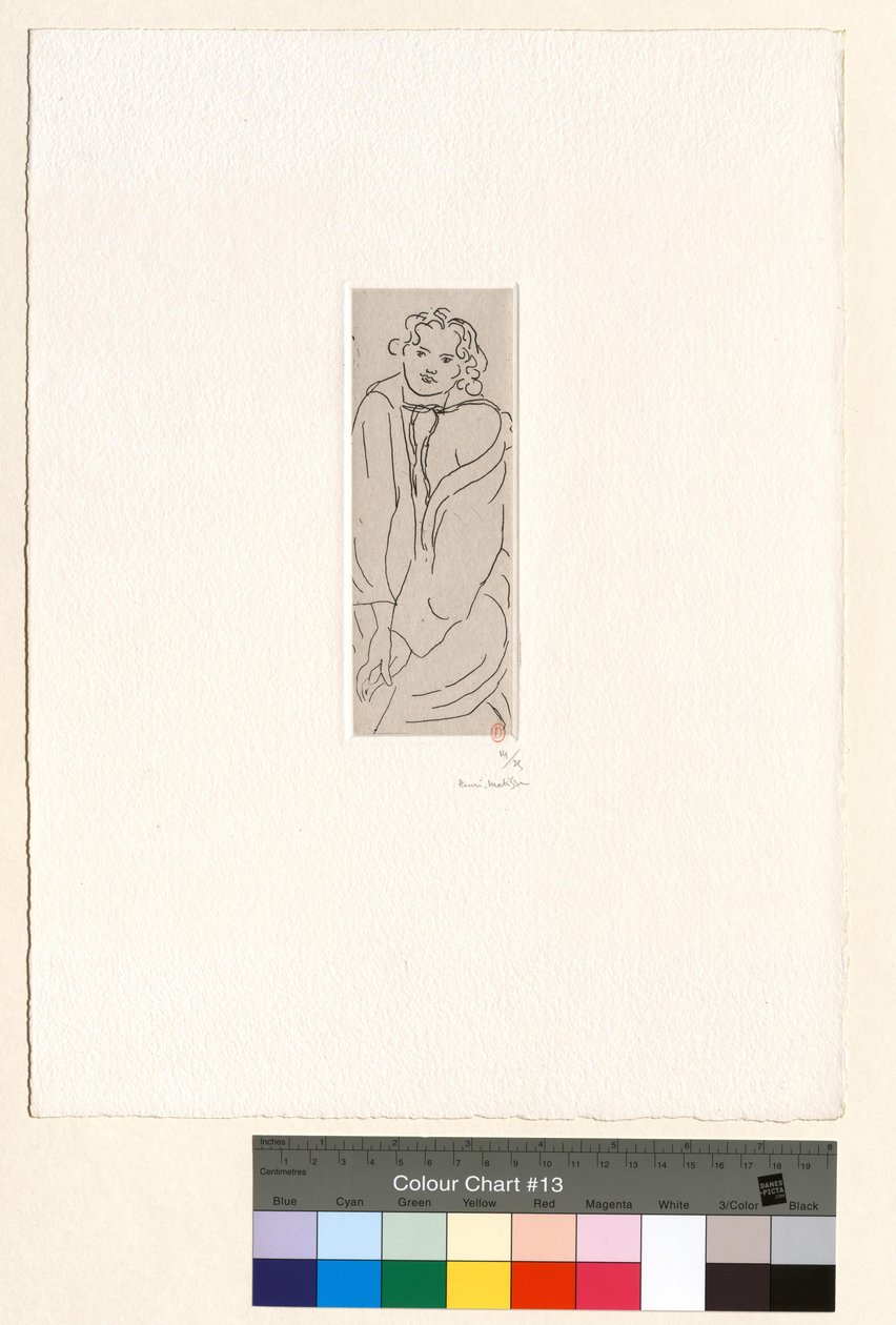 Figur i morgonrock av Henri Matisse