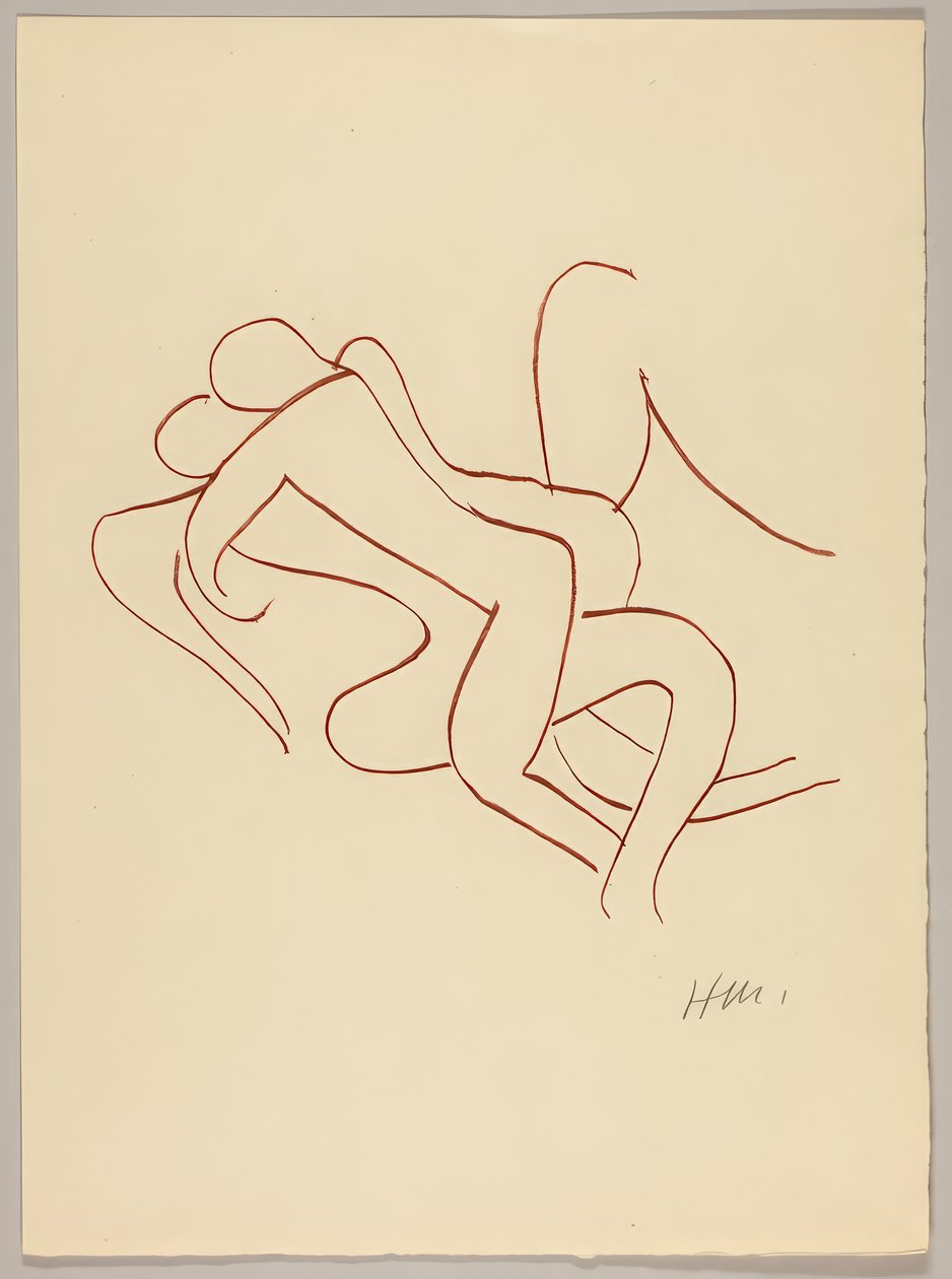 Ett urval av Ronsards Amours av Henri Matisse