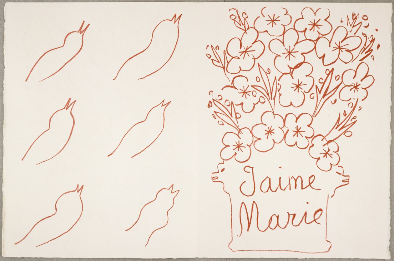 Florilège av Ronsards Amours, 29 november av Henri Matisse