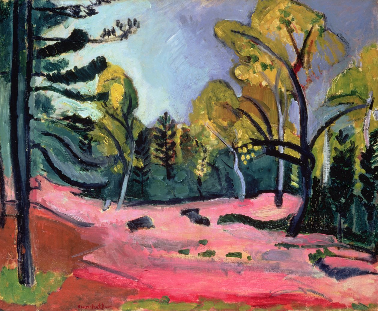 Fontainebleaus skog av Henri Matisse
