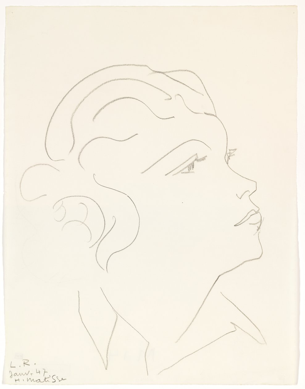 Chef för L.R. av Henri Matisse