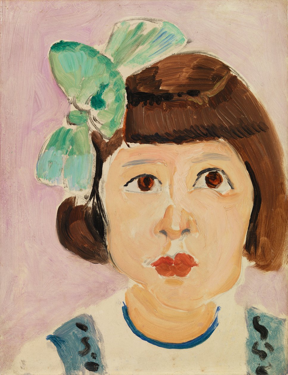 Huvud av en ung flicka (Tête de fillette) av Henri Matisse