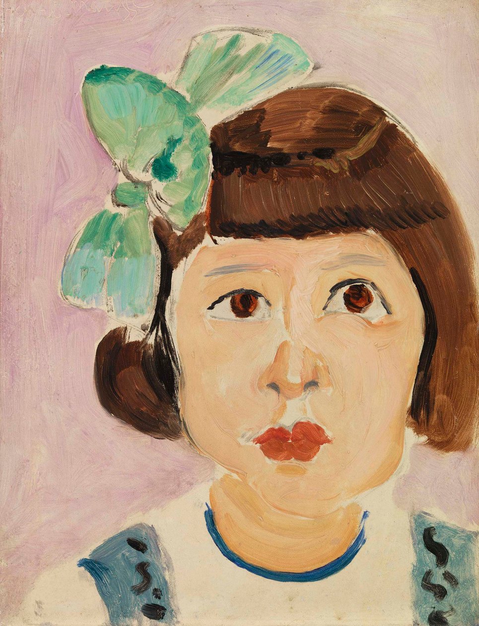 Huvud av en ung flicka (Tête de fillette) av Henri Matisse