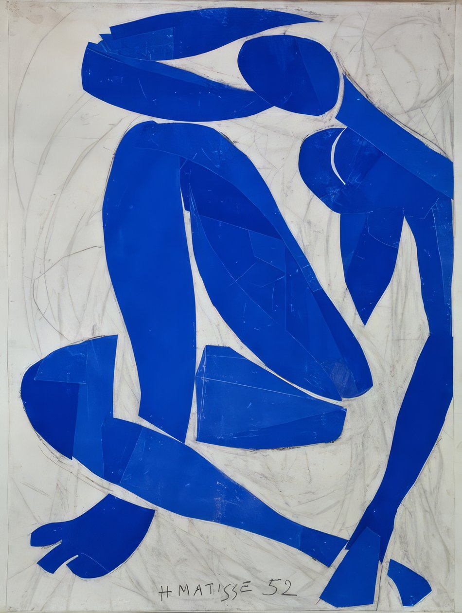 Henri Matisse / Blå nakenbild IV av Henri Matisse