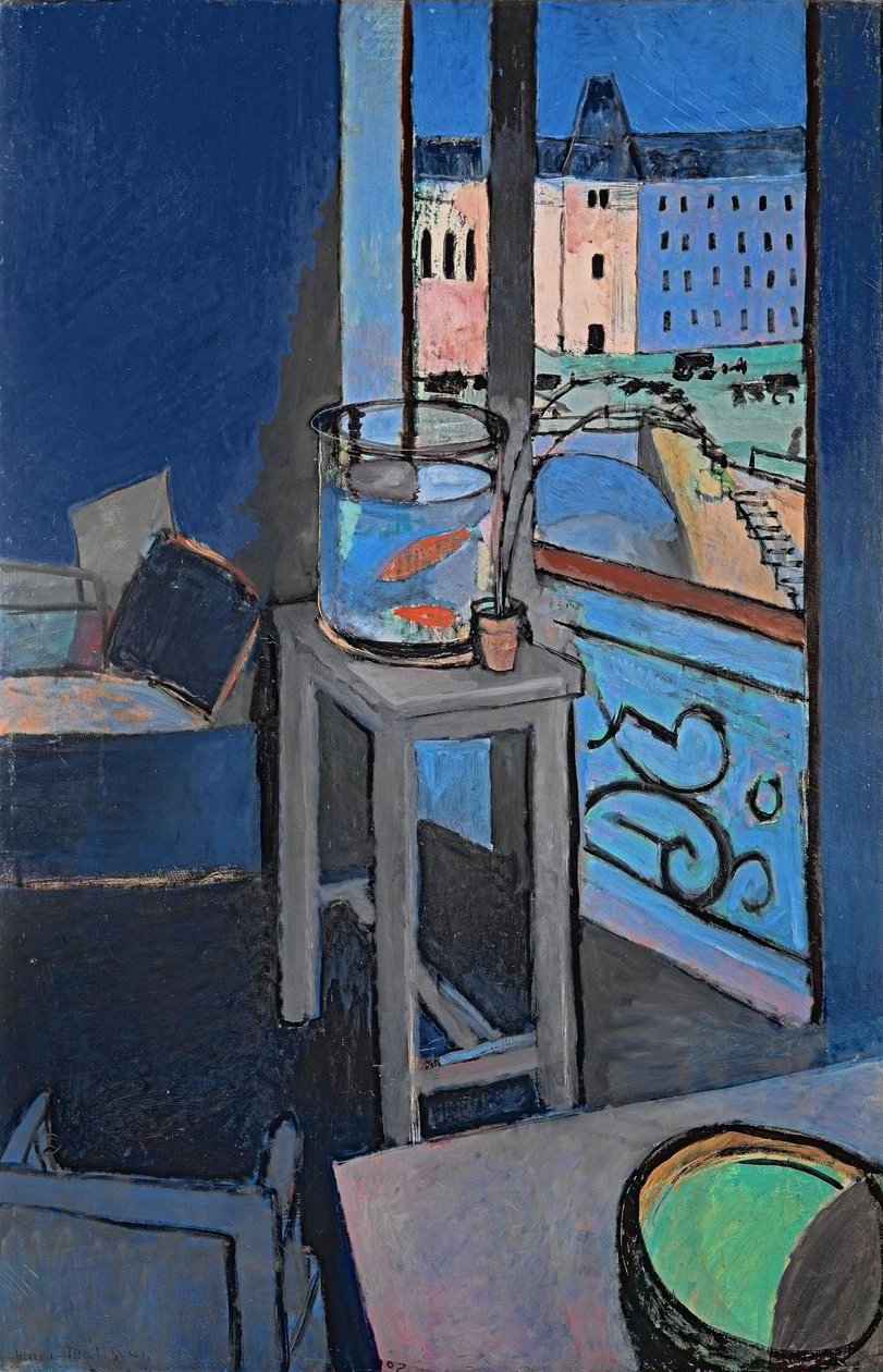 Interiör, Guldfiskskålen av Henri Matisse