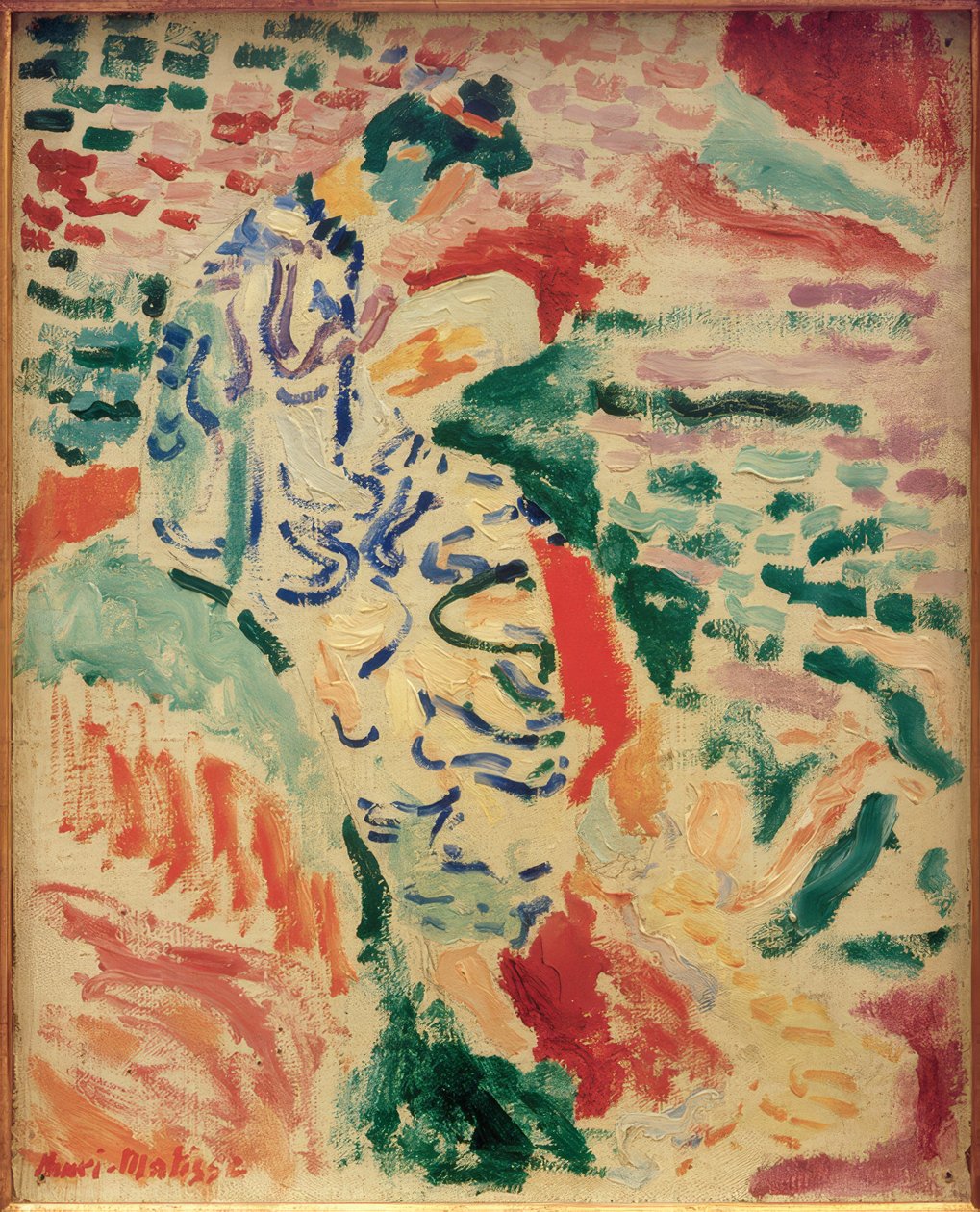 Japansk kvinna på stranden av Henri Matisse